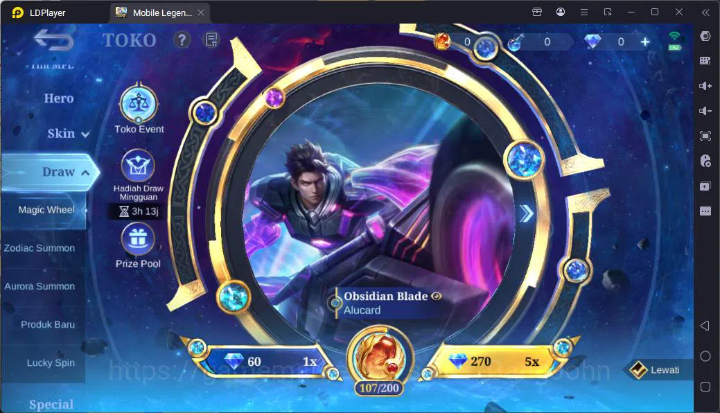 Mobile Legends: Bang Bang Accounts (Hero104|Skin232|KPThamuz,TfRoger,KoFKarina,Sanrio image 9