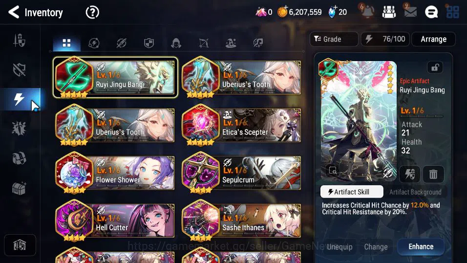 Epic Seven Accounts GLOBAL Unverif|New Era|2 ML(Salome,Silver Blade Ar image 9