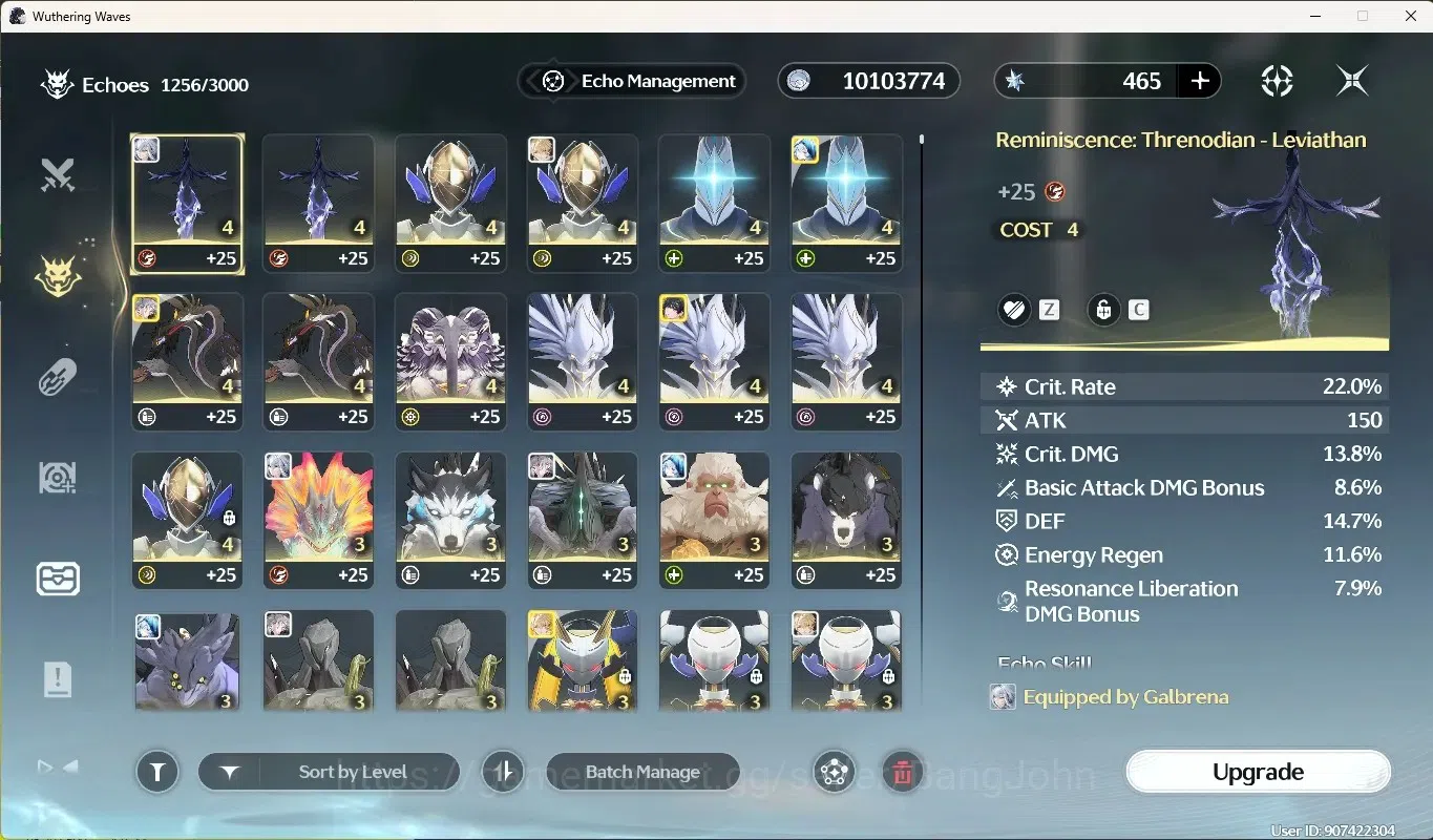 Wuthering Waves Accounts Others SEA|UL 50|Rank 6|3 Char Limited [Luuk Herssen 12