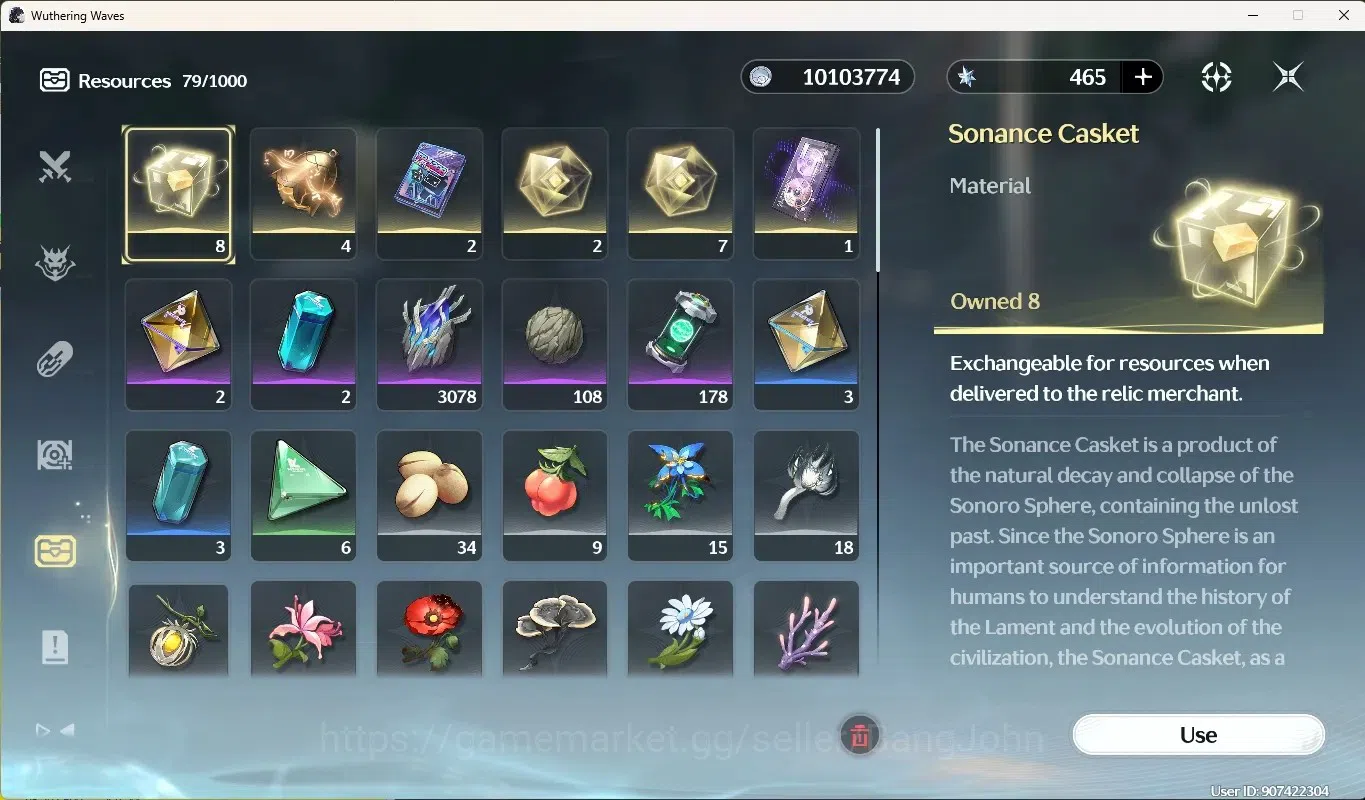 Wuthering Waves Accounts Others SEA|UL 50|Rank 6|3 Char Limited [Luuk Herssen 15