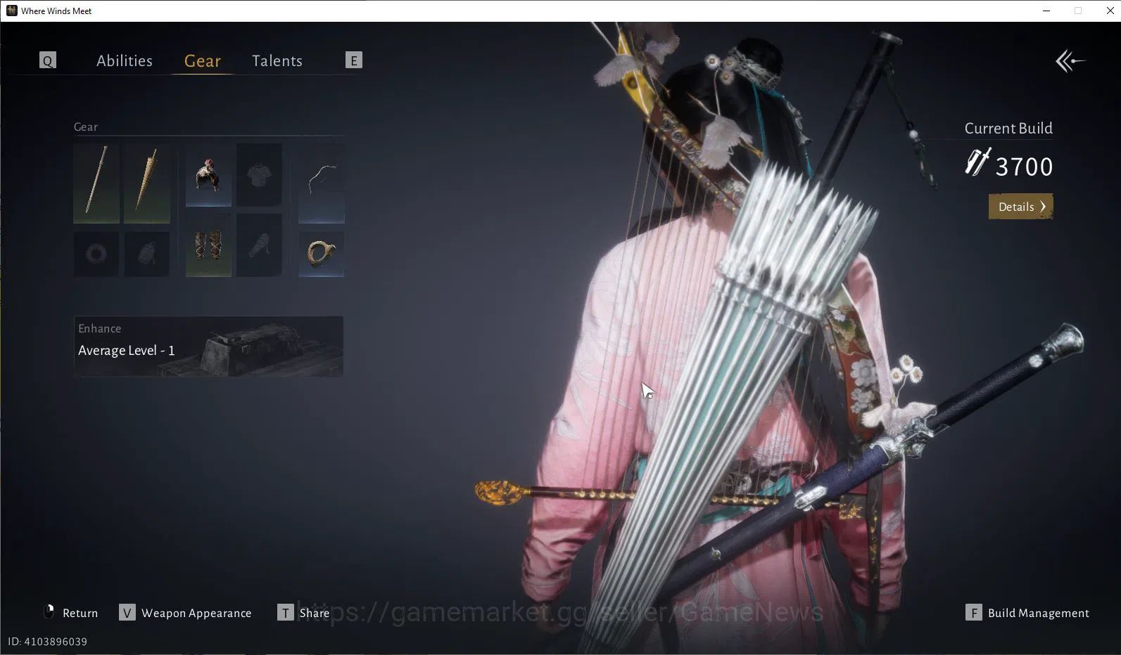 Where Winds Meet Accounts GLOBAL Lv5| Fresh Starter| 1 Harmoni Core, Anthem image 6
