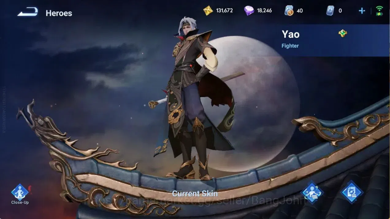 Honor of Kings Accounts Global | 112H 167S | JJK Lady Sun, AoT Mayene, Han image 10