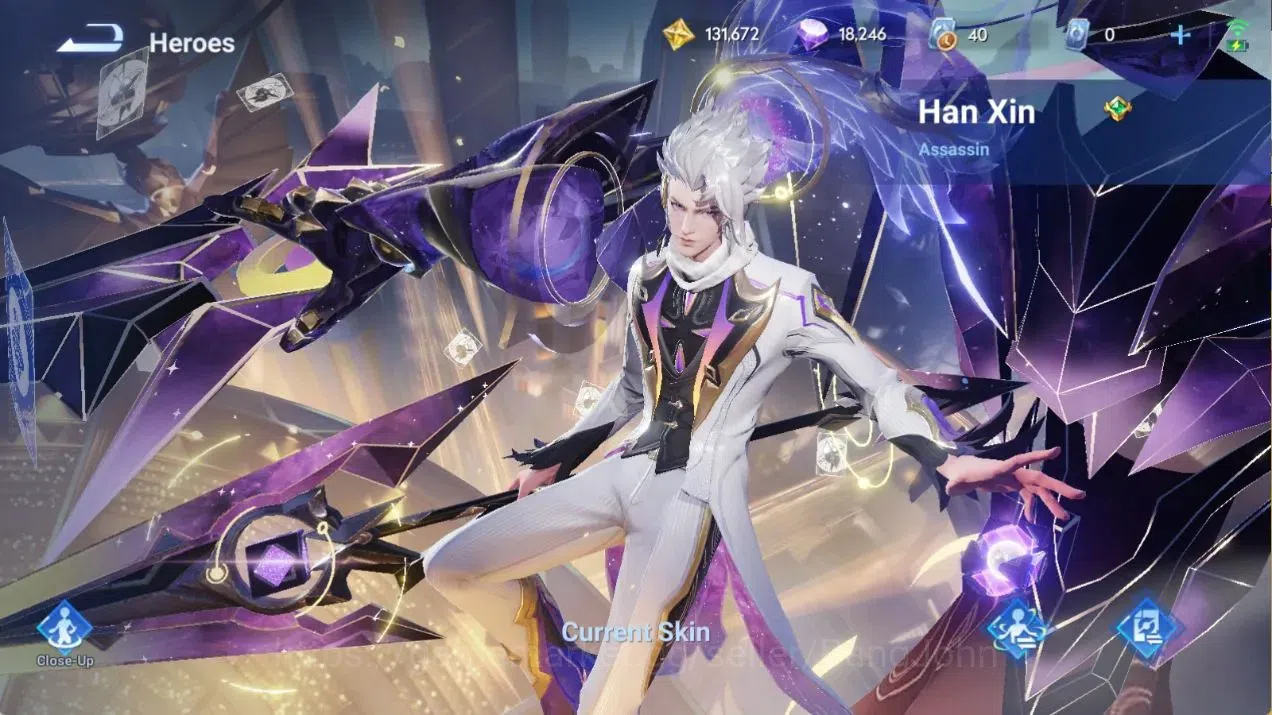 Honor of Kings Accounts Global | 112H 167S | JJK Lady Sun, AoT Mayene, Han image 2