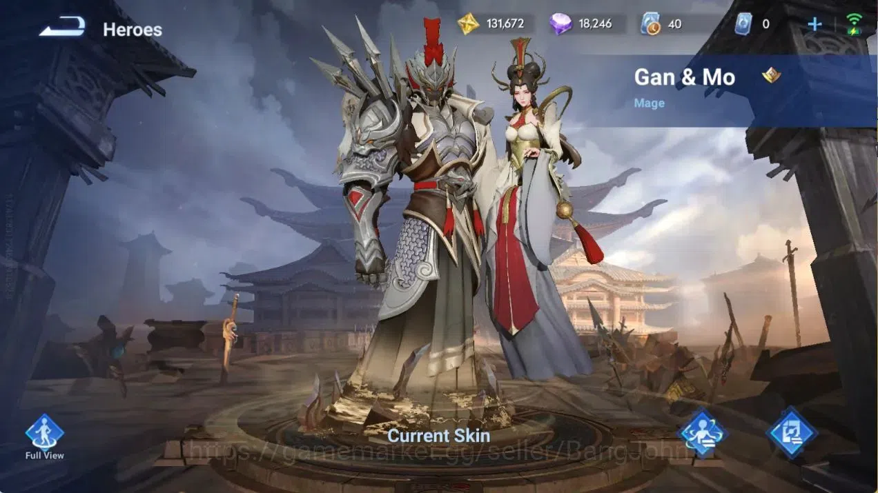 Honor of Kings Accounts Global | 112H 167S | JJK Lady Sun, AoT Mayene, Han image 7