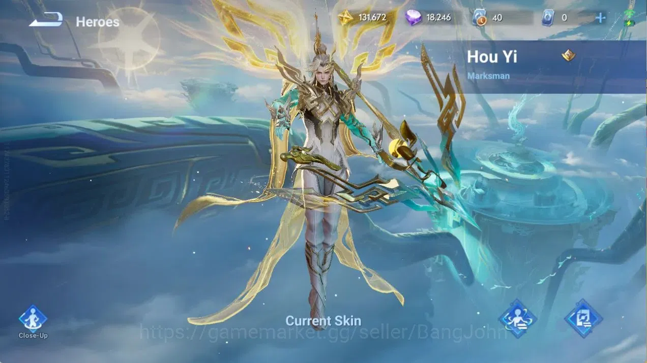 Honor of Kings Accounts Global | 112H 167S | JJK Lady Sun, AoT Mayene, Han image 8