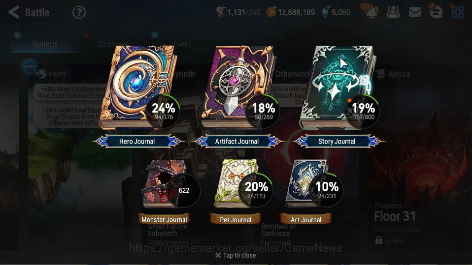 Epic Seven Accounts GLOBAL Unverif|New Era|6 ML(LOT Scales, FCecilia,  image 14