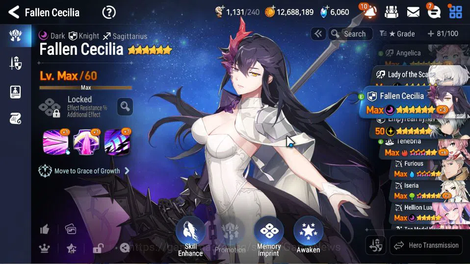 Epic Seven Accounts GLOBAL Unverif|New Era|6 ML(LOT Scales, FCecilia,  image 2