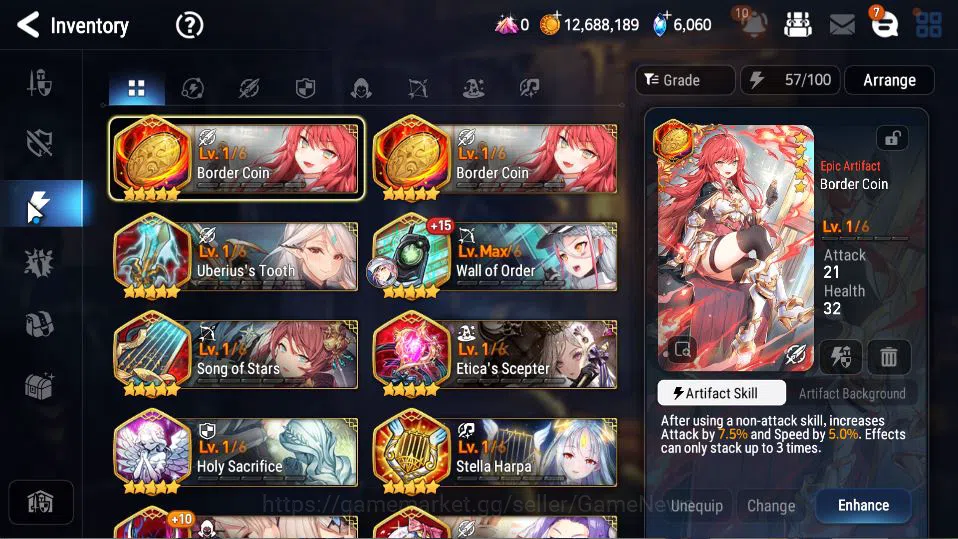 Epic Seven Accounts GLOBAL Unverif|New Era|6 ML(LOT Scales, FCecilia,  image 6