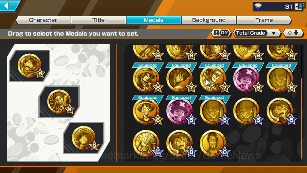 One Piece Bounty Rush Accounts Starter Global|4 EX|Film Red Shanks,5Elders St Ethanborn V.Nusjuro,Flame Emperor Sabo,LH 4
