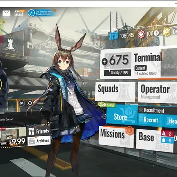 Arknights Accounts Mid-Tier Global|Lv 2|62 OP + 1 Outfit|2 Limited Kal'tsit Alter & SilverAsh Reignfrost|2 Transfer