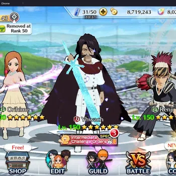 Bleach: Brave Souls Accounts Starter Global |80K BP+8K Orb|Fresh Story|Yhwach TYBW26|Ichigo DT|Renji TYBW25|Orihime