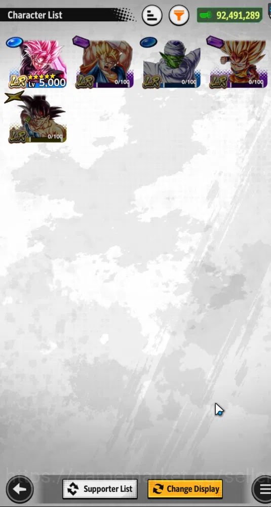 Dragon Ball Legends Accounts 92,4M Total Power|LV 148|1LR 3UL+7LL|SS Rose Ultra image 3