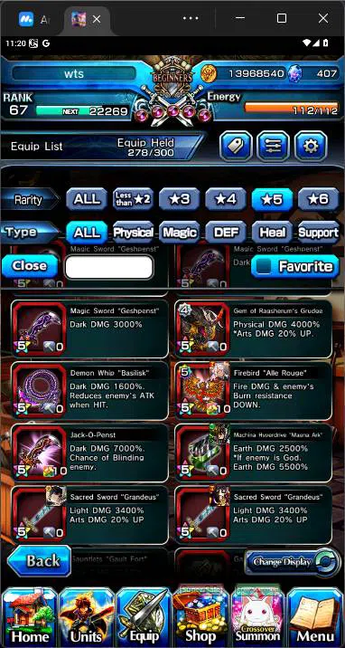Grand Summoners Accounts GLOBAL|16 Ascend|Okarun TW,SummerMiyu,Chloe,Kirisa image 4