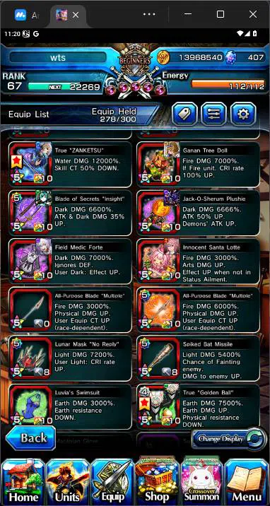 Grand Summoners Accounts GLOBAL|16 Ascend|Okarun TW,SummerMiyu,Chloe,Kirisa image 5