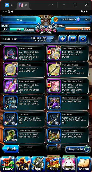 Grand Summoners Accounts GLOBAL|16 Ascend|Okarun TW,SummerMiyu,Chloe,Kirisa image 6