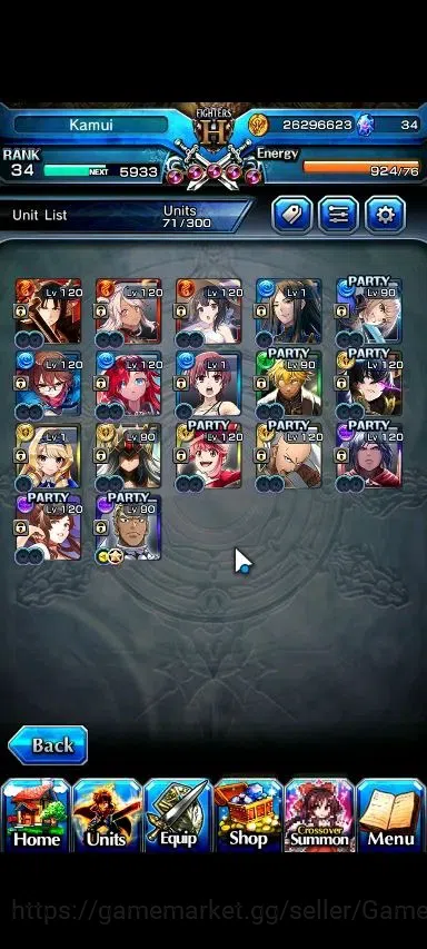 Grand Summoners Accounts Global|Rank 34|17 Ascend+1 TW|Fen+TW,Saitama,S Miy image 4