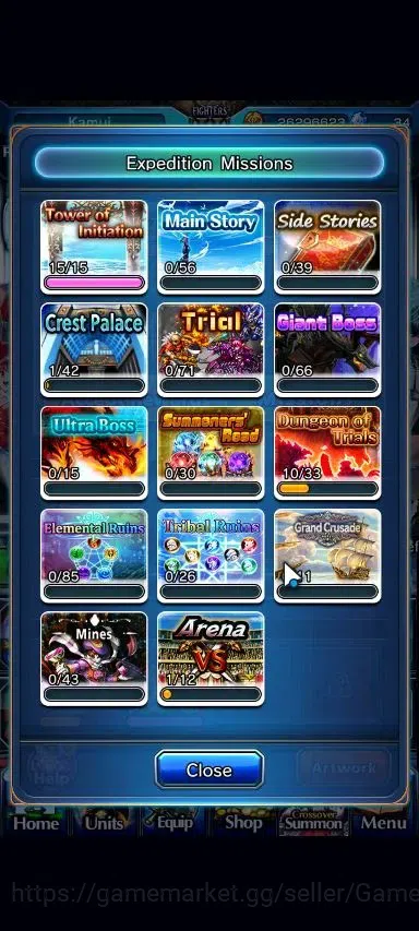 Grand Summoners Accounts Global|Rank 34|17 Ascend+1 TW|Fen+TW,Saitama,S Miy image 7