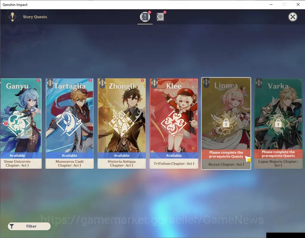 Genshin Impact Accounts ASIA|AR 52|3 Limited + 4 (*5Weapon)|XiaoC1+Signatu image 20