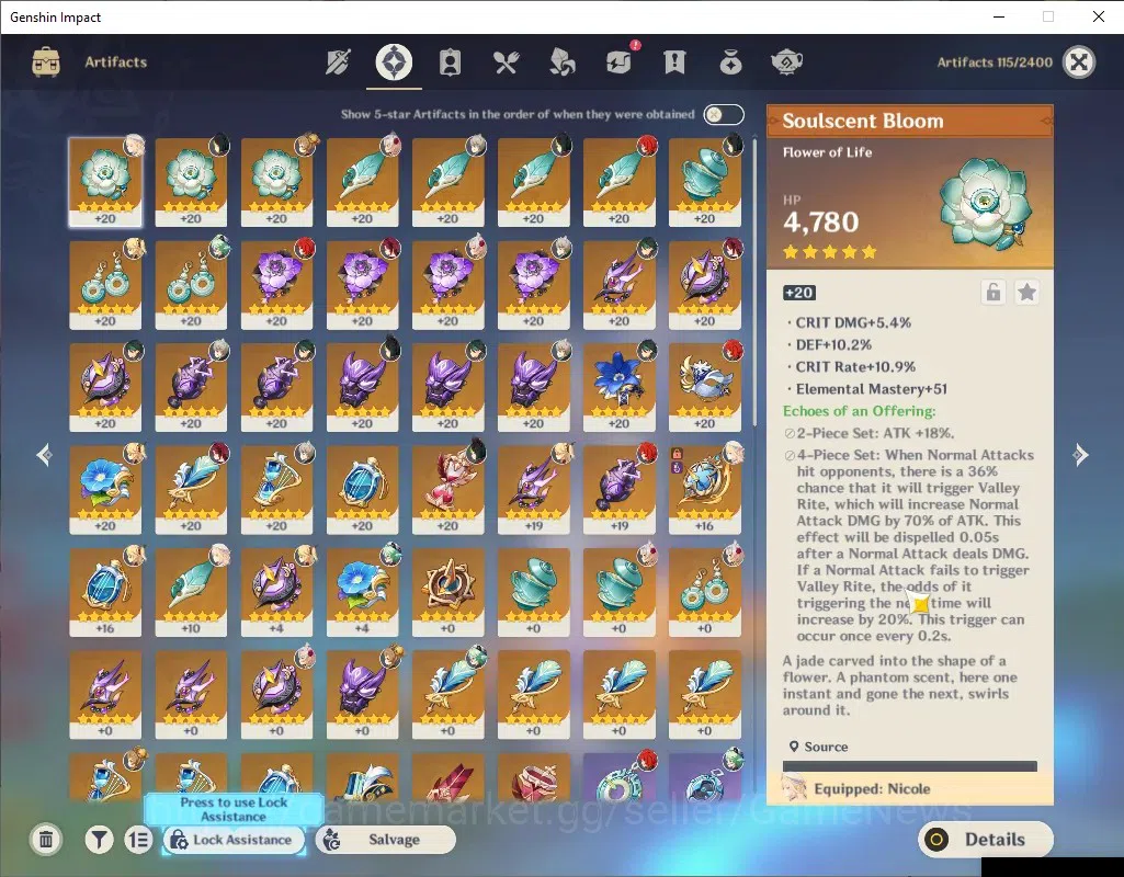 Genshin Impact Accounts ASIA|AR 52|3 Limited + 4 (*5Weapon)|XiaoC1+Signatu image 8