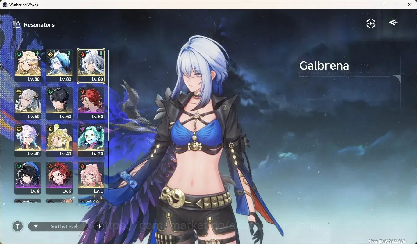 Wuthering Waves Accounts SEA|UL 55|Rank 6|6 Char Limited [Cartethyia]+Sign, image 2