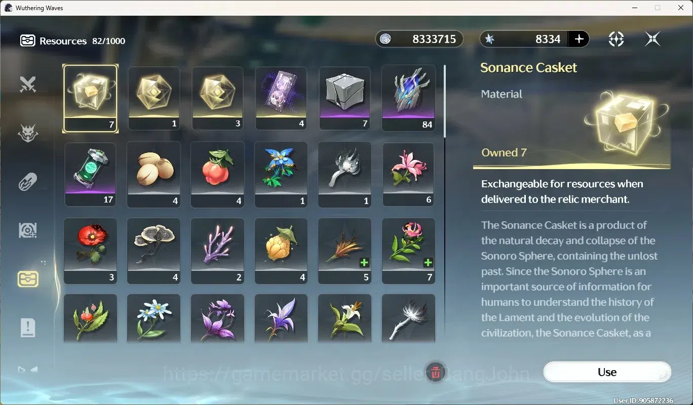Wuthering Waves Accounts SEA|UL 55|Rank 6|6 Char Limited [Cartethyia]+Sign, image 7