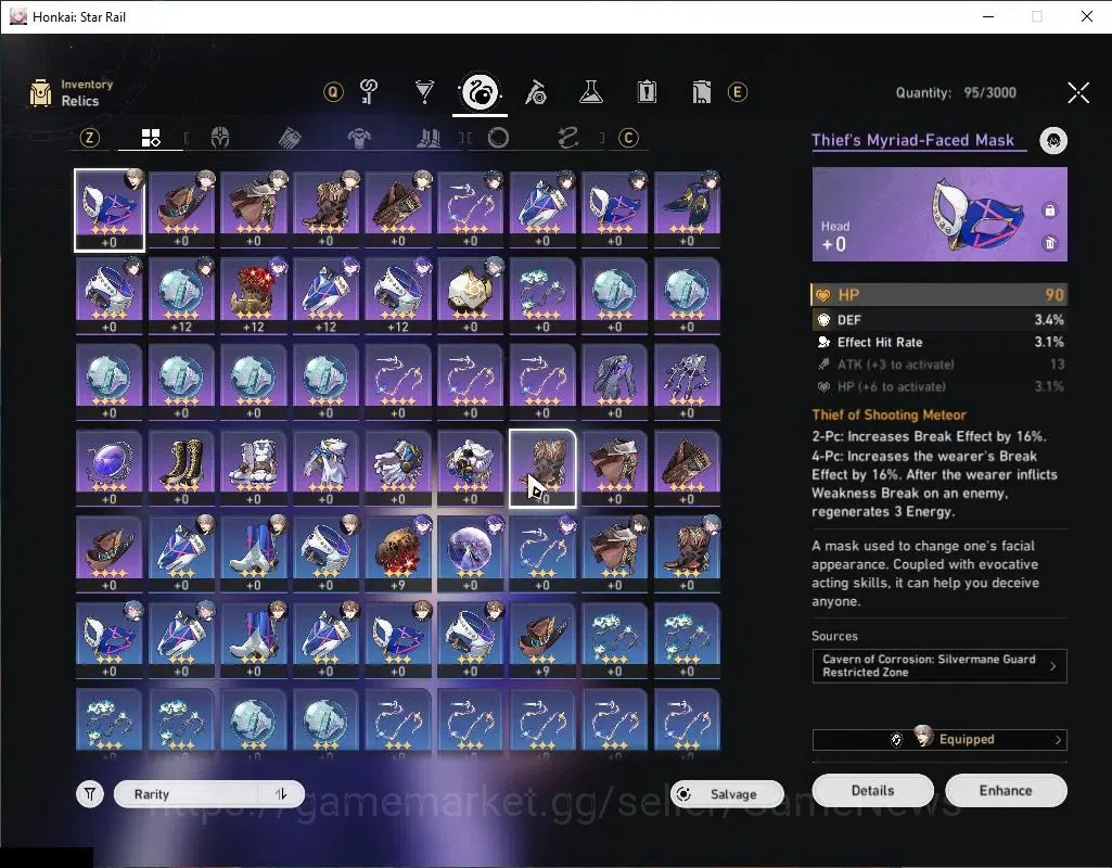 Honkai Star Rail Accounts Asia|TL 27|3 Limited|Mortenax Blade+Sign,Acheron,R image 6