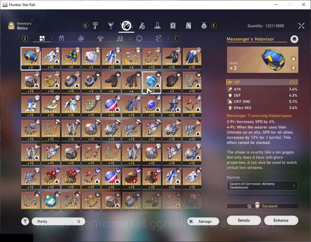 Honkai Star Rail Accounts ASIA |TL 70|14 Limit (Fugue,TheHerta,Acheron,Jingl image 5
