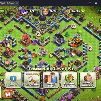 Clash of Clans Accounts High-End TH15-BH8|Lv.144|BK58,AQ77,MP49,GW37,RC23,DK1|BM8,BC16,HH9|4 Legendary & 5 Gold