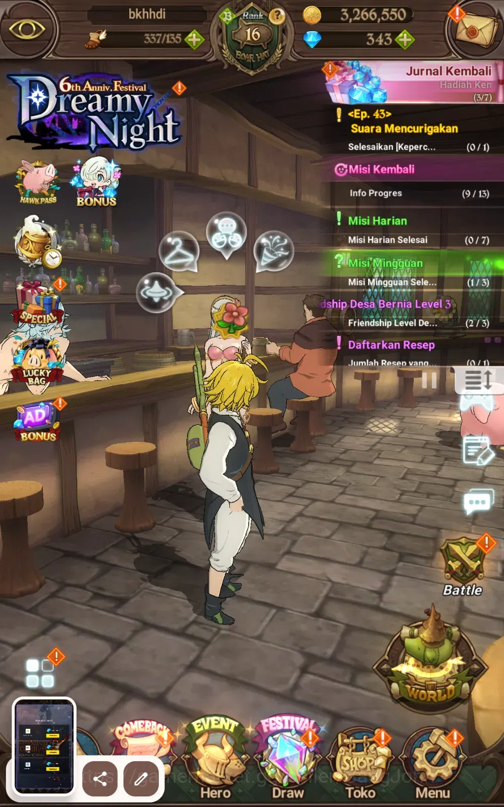 The Seven Deadly Sins: Grand Cross Accounts ASIA | 679K CC| Merlin Esca. Salos, ODK, Sabunak| image 1