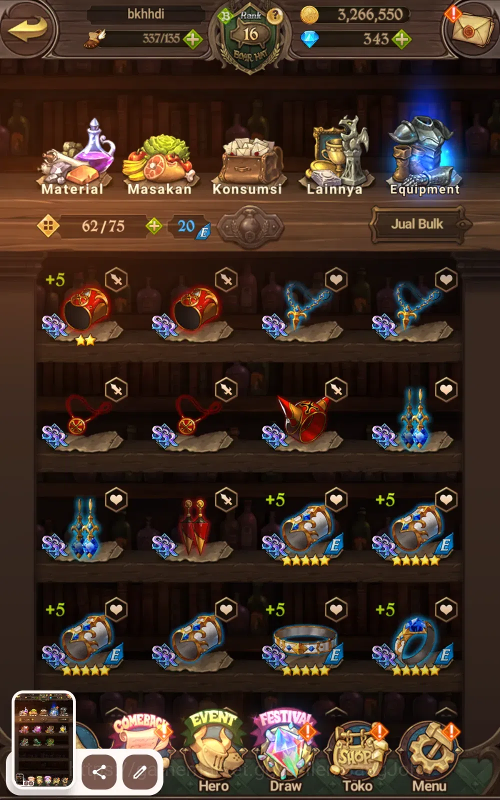 The Seven Deadly Sins: Grand Cross Accounts ASIA | 679K CC| Merlin Esca. Salos, ODK, Sabunak| image 7