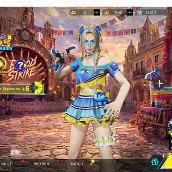 Blood Strike Accounts Collab Skin ASIA|ETERNAL MP7-Tidesong Lv2|Melee ULTRA Shuriken MAX|Collab AOT-M4A1|5
