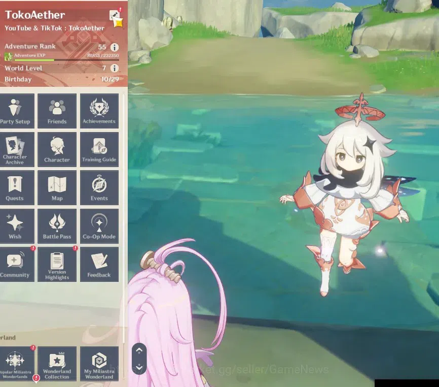 Genshin Impact Accounts Asia|AR 55|5 Limited + 1 (*5 Weapon)|Nefer,Lauma,F image 1