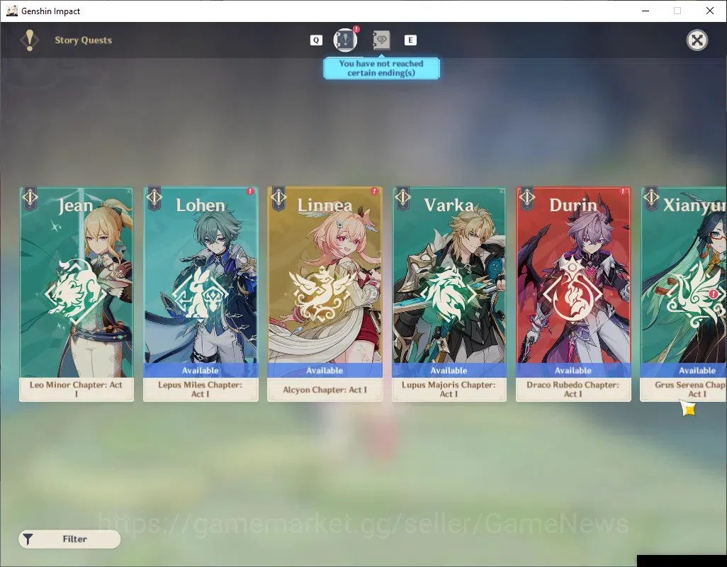 Genshin Impact Accounts Asia|AR 55|5 Limited + 1 (*5 Weapon)|Nefer,Lauma,F image 18