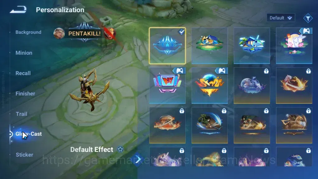 Honor of Kings Accounts Rare Skin Hero 50 Skin 26|1 Legend (Fearless Spear),1Attack On Titane,5 Epic,1 Skin Event 11
