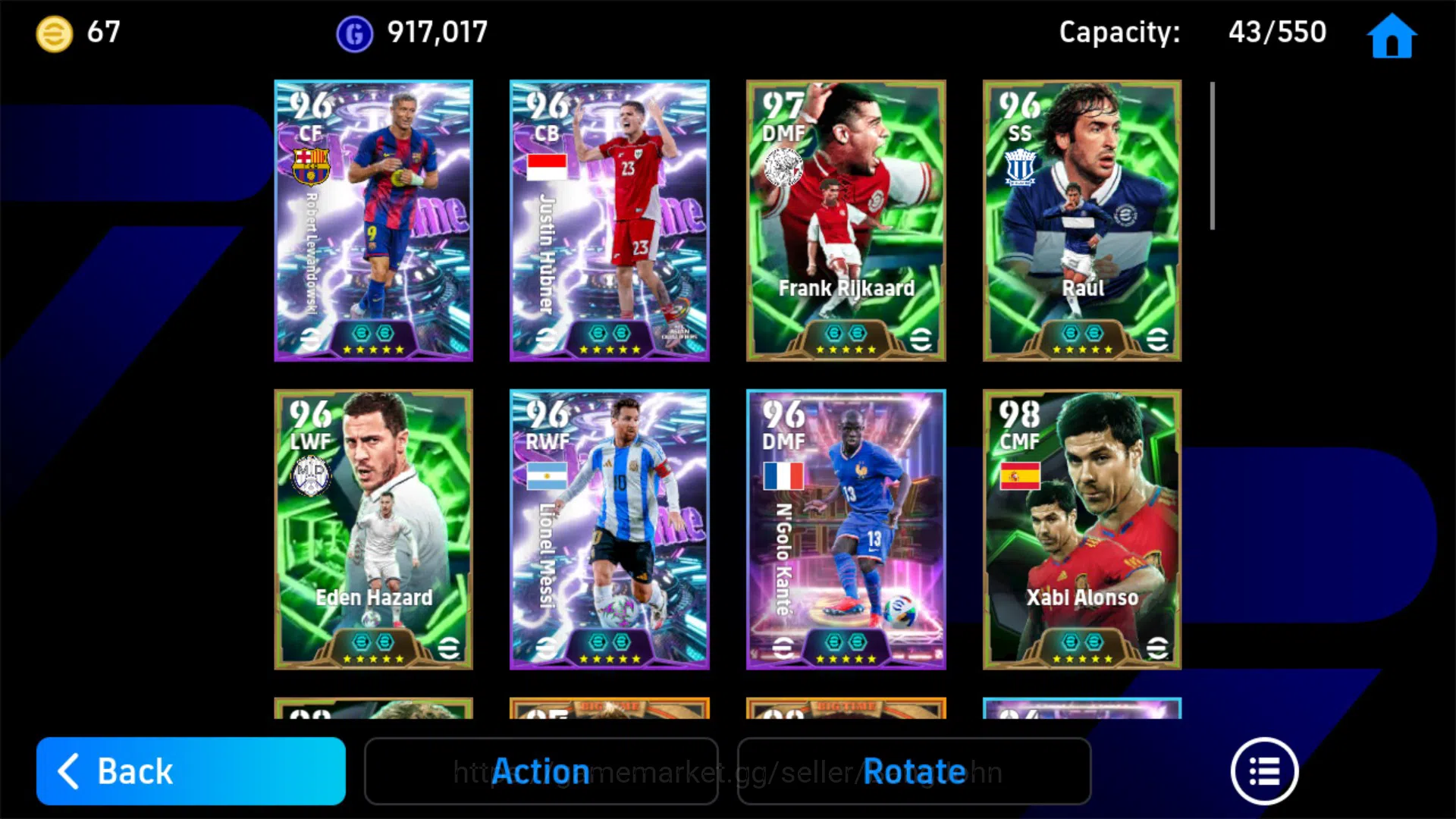 eFootball Accounts Android Power 3177 | Raul Epic | David Beckham | D image 3
