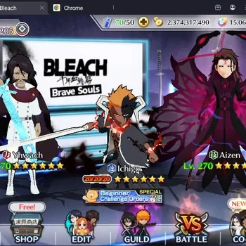 Bleach: Brave Souls Accounts Starter Global |809K BP+15K Orb|Fresh Story|4K BSS Ticket+7K BS Acc