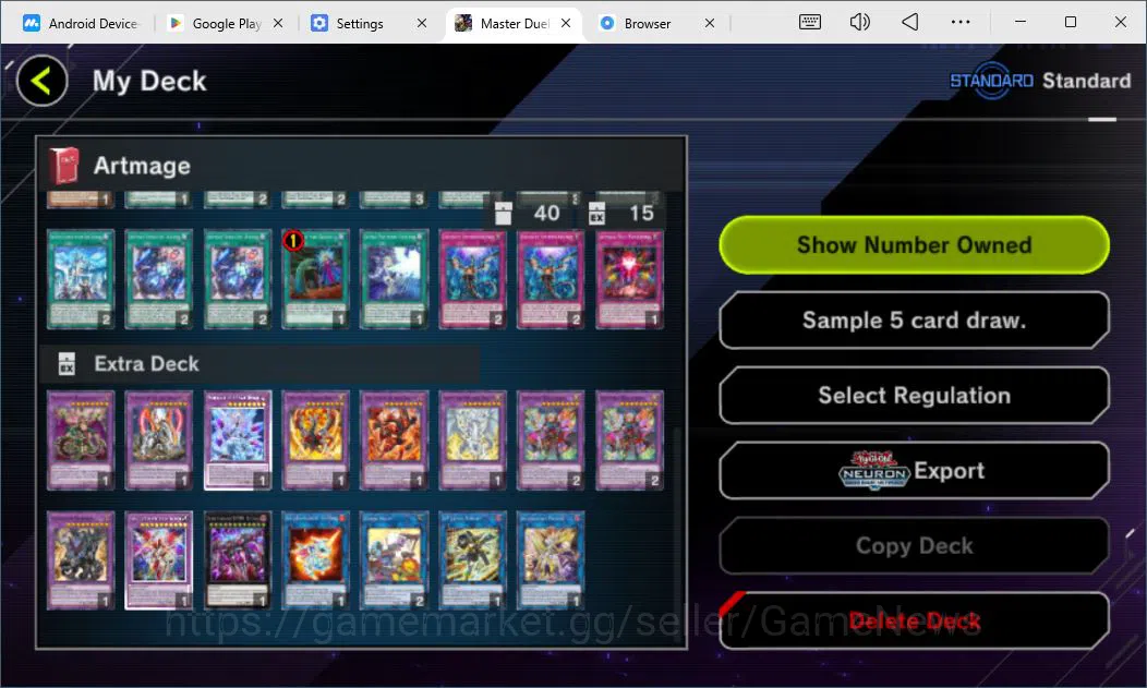 Yu-Gi-Oh! Master Duel Accounts Lv 18 | 20 Deck |VSK9,DragonMaid,Yummys,Maliss,Dra image 11