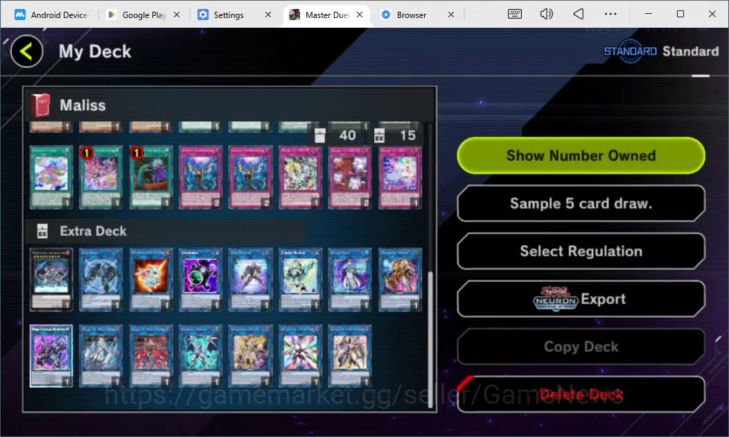 Yu-Gi-Oh! Master Duel Accounts Lv 18 | 20 Deck |VSK9,DragonMaid,Yummys,Maliss,Dra image 13