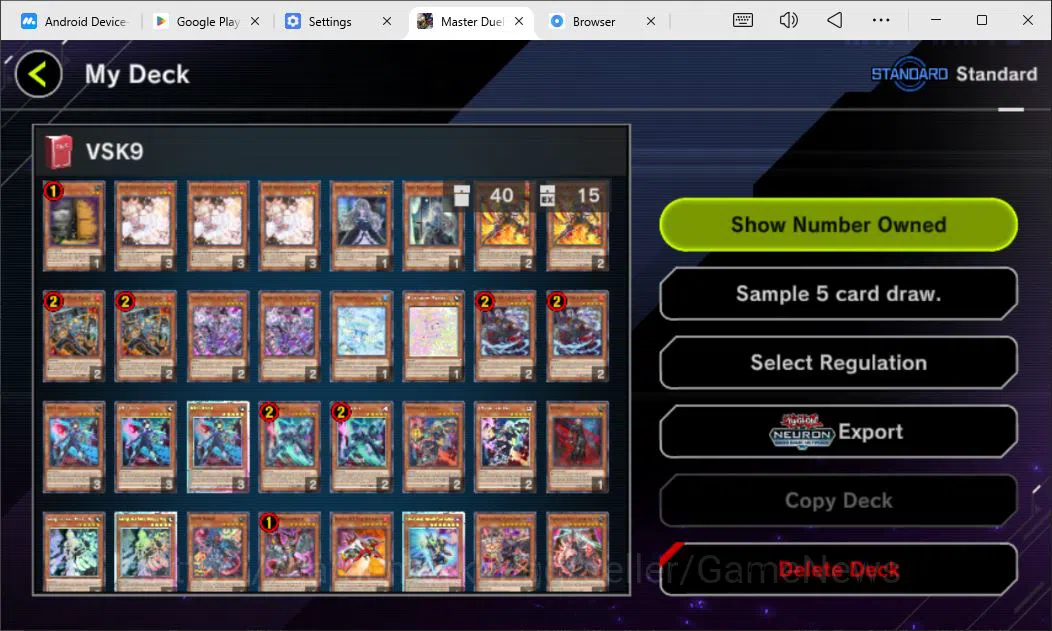 Yu-Gi-Oh! Master Duel Accounts Lv 18 | 20 Deck |VSK9,DragonMaid,Yummys,Maliss,Dra image 4