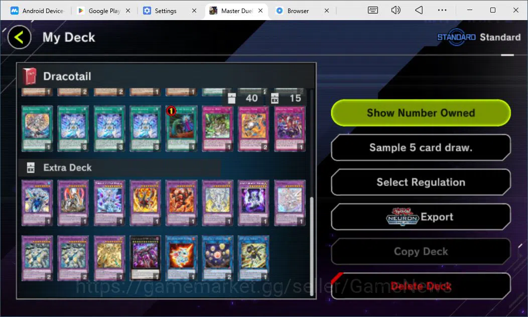 Yu-Gi-Oh! Master Duel Accounts Lv 18 | 20 Deck |VSK9,DragonMaid,Yummys,Maliss,Dra image 7