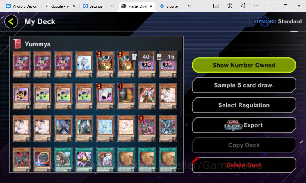 Yu-Gi-Oh! Master Duel Accounts Lv 18 | 20 Deck |VSK9,DragonMaid,Yummys,Maliss,Dra image 8