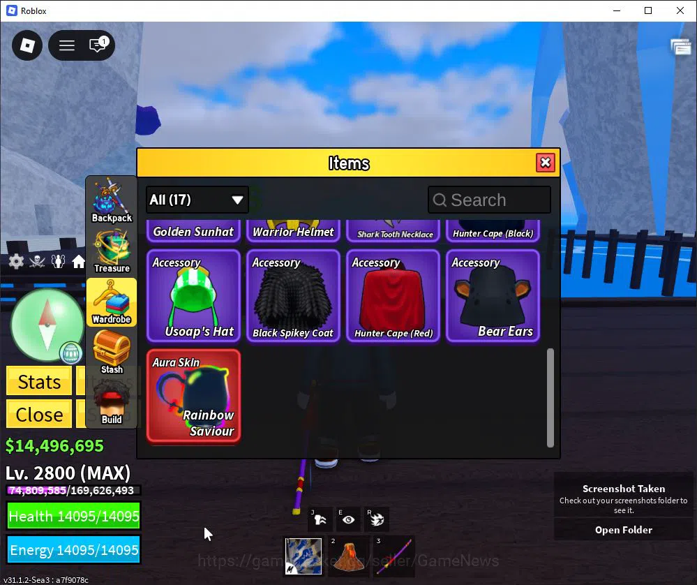 Roblox Accounts Blox Fruit |Lv Max + Magma,GodHuman|14M Beli 42K F image 5