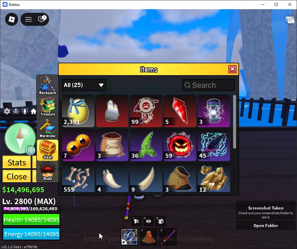 Roblox Accounts Blox Fruit |Lv Max + Magma,GodHuman|14M Beli 42K F image 6