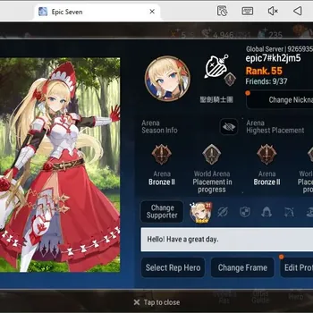 Epic Seven Accounts High-End Global Unverif |7 ML (Harsetti,Ro Light,BM Haste,Salome,MKawerik,Straze,PC