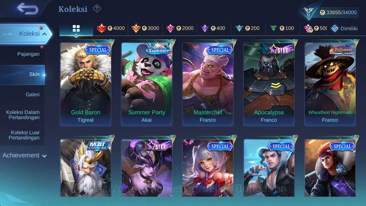 Mobile Legends: Bang Bang Accounts Global|Skin 149,Hero 94 Lborn TG, rising loli, Sab image 10