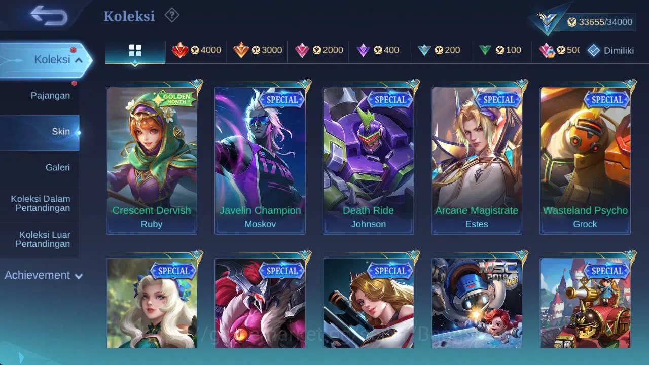 Mobile Legends: Bang Bang Accounts Global|Skin 149,Hero 94 Lborn TG, rising loli, Sab image 9