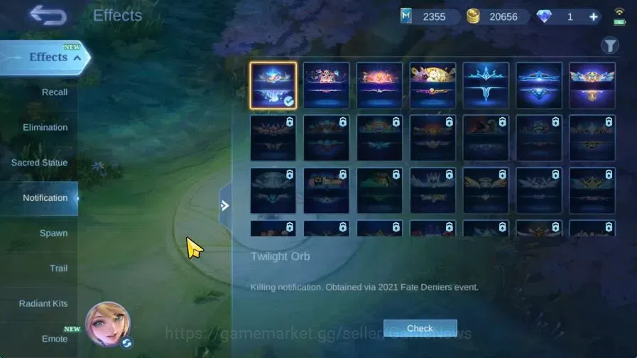 Mobile Legends: Bang Bang Accounts Hero 101|Skin 168|High Glory 55|CC Nata,LB[Granger image 16