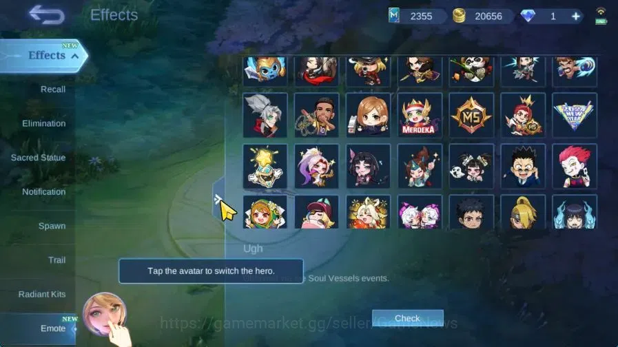 Mobile Legends: Bang Bang Accounts Hero 101|Skin 168|High Glory 55|CC Nata,LB[Granger image 19