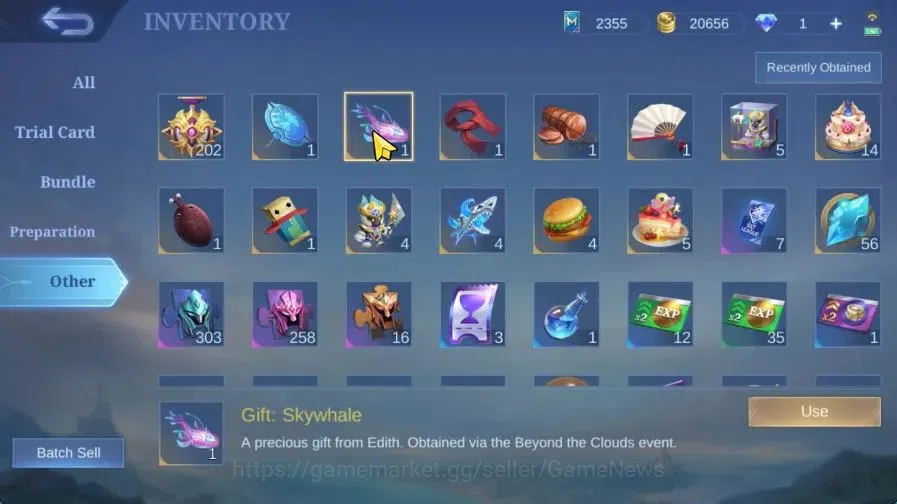 Mobile Legends: Bang Bang Accounts Hero 101|Skin 168|High Glory 55|CC Nata,LB[Granger image 20