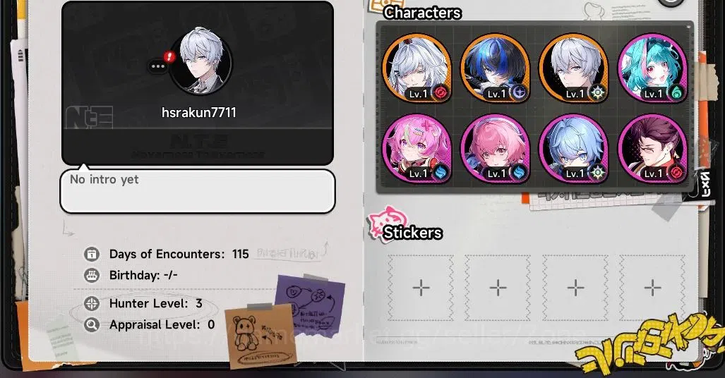 Neverness to Everness Accounts EU| Starter HL3 | 1 Lim : Zankou + 1 S-Class | 2 S-Class Selector | Outfit Gilded Rhapsody 1